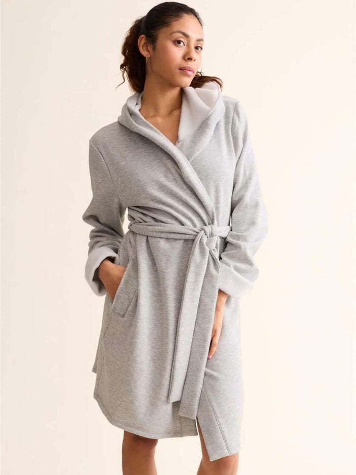 Fleur't Cozy Robe in Heather Grey