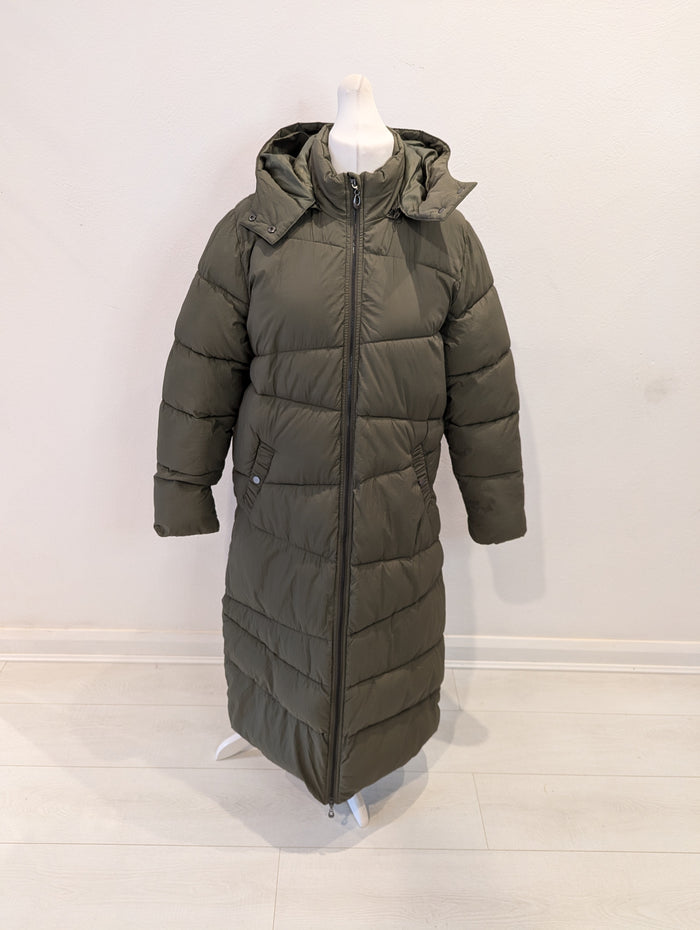 Cream Khaki Puffa Coat 12/14