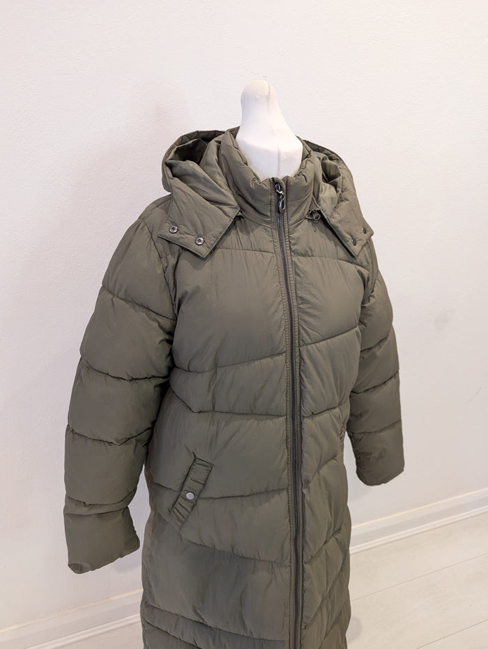 Cream Khaki Puffa Coat 12/14