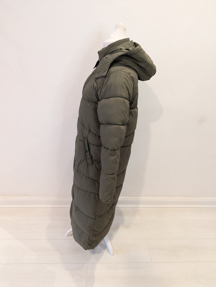 Cream Khaki Puffa Coat 12/14