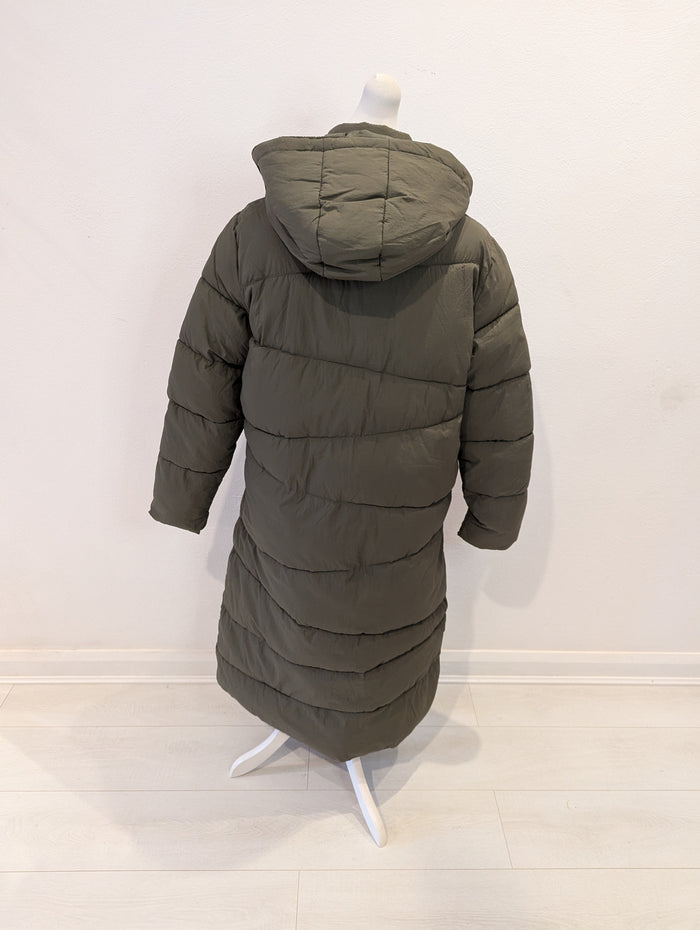 Cream Khaki Puffa Coat 12/14