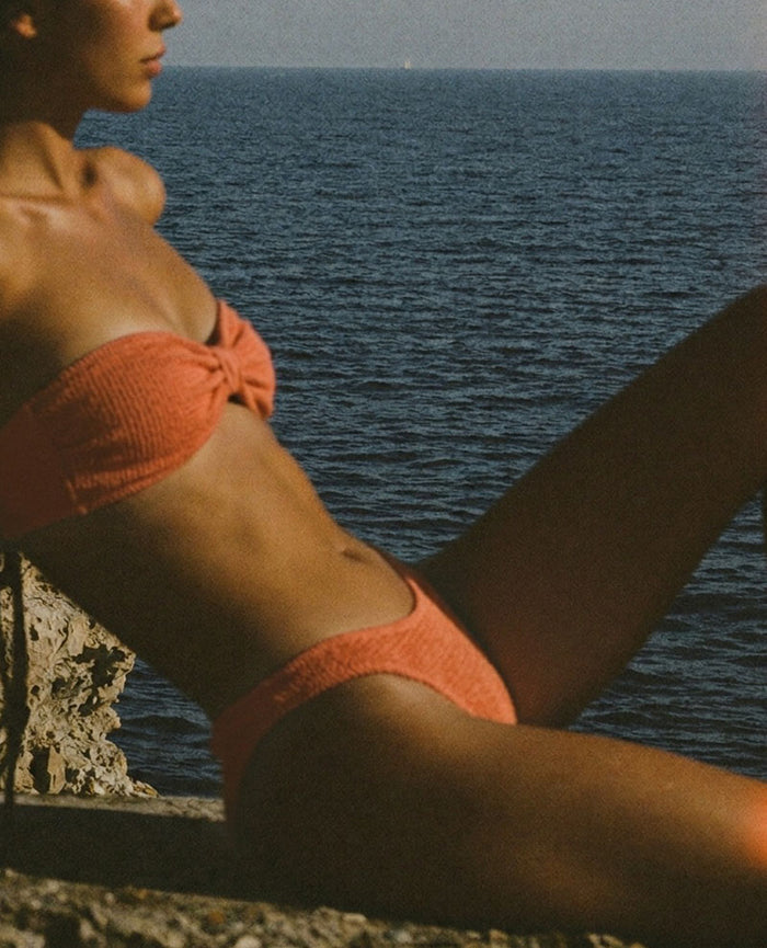 Crinkle Bikini | Papaya