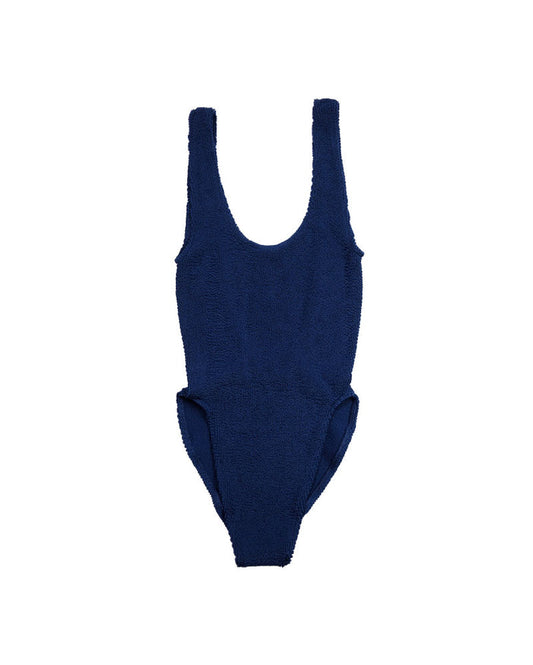 Crinkle Swimsuit | Navy