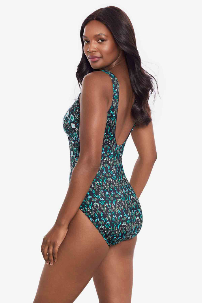Criss Cross Escape One Piece in Bijoux