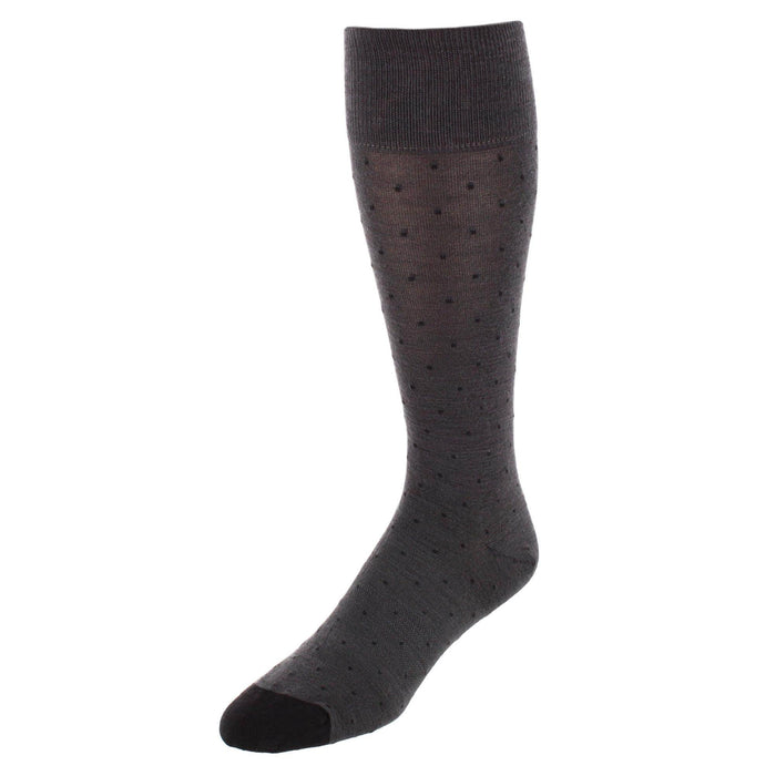 Grey with Black Dots