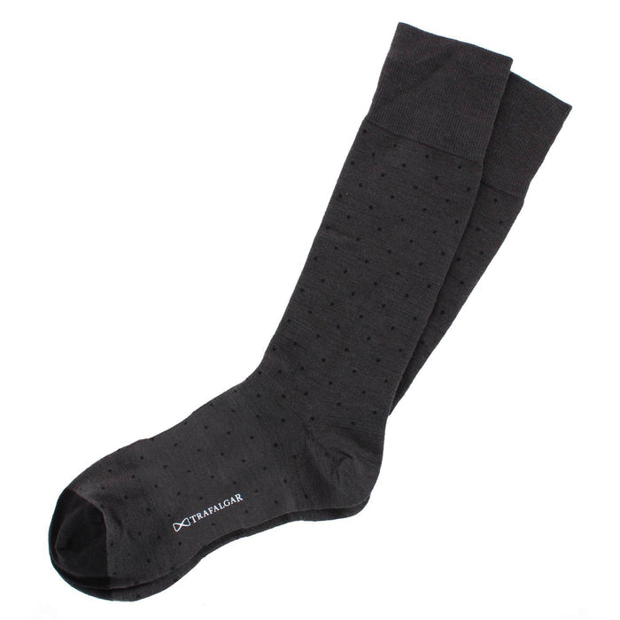 Grey with Black Dots