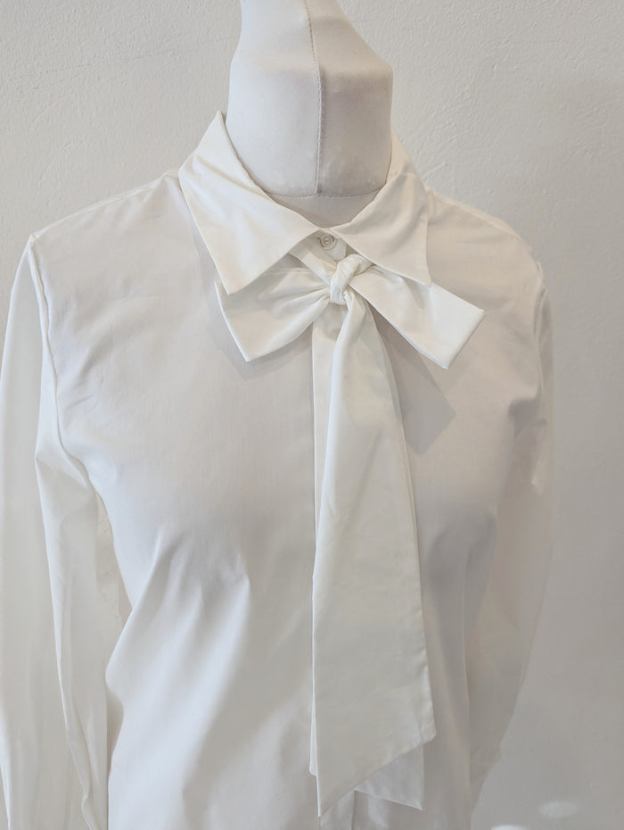 Culture White Bow Shirt 14