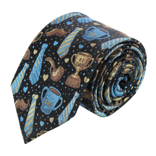 Dad Appreciation Silk Novelty Necktie