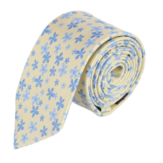 Daddy & Me Weldon Floral Silk Novelty Neckties