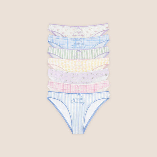 Days of the Week Briefs (7-Pack) - Multicolour Print