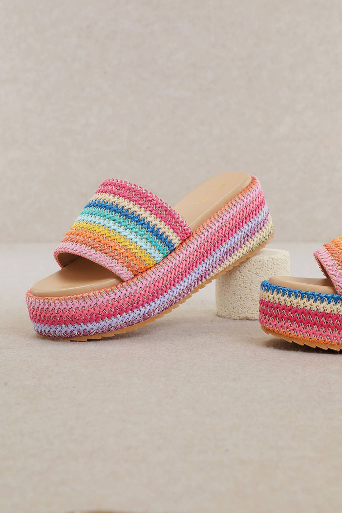 Delaney Multicolor Sandals