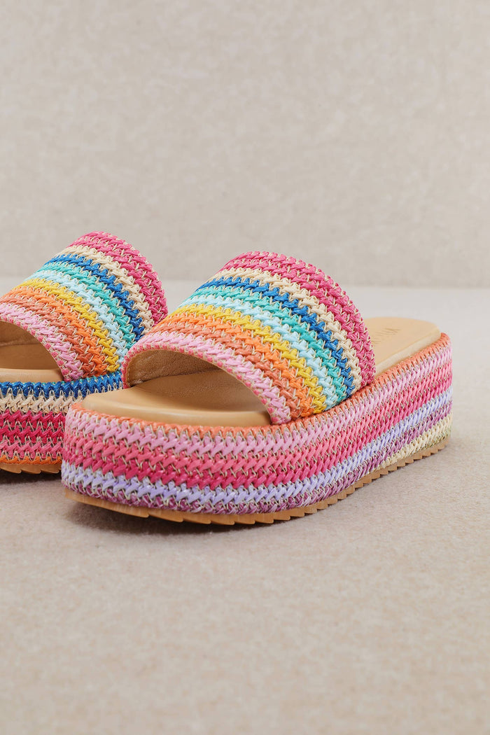 Delaney Multicolor Sandals