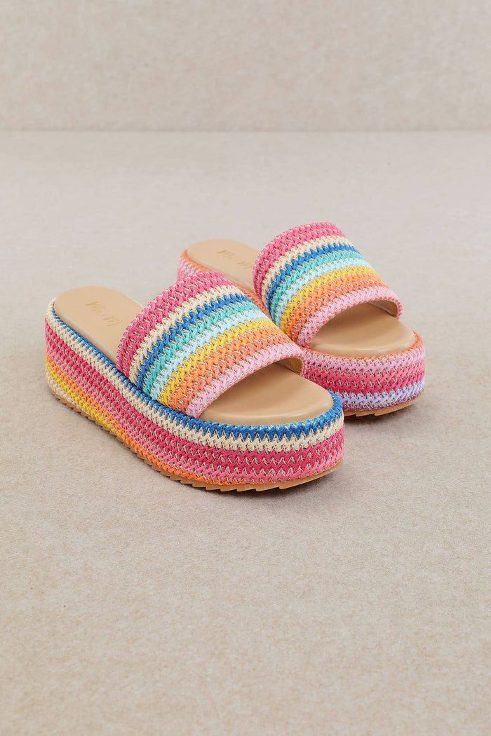 Delaney Multicolor Sandals