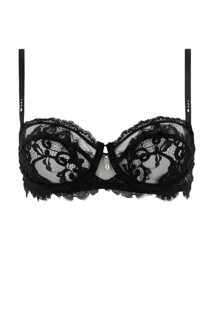 Lise Charmel Desirs De Venise Demi Cut Bra in Black