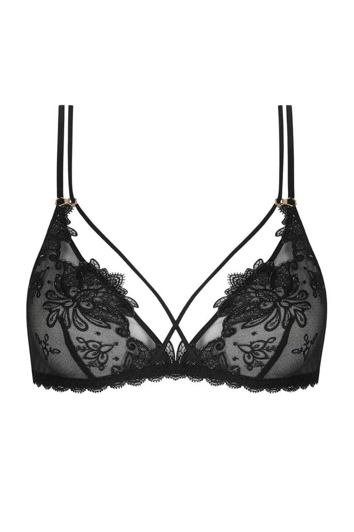 Lise Charmel Diva Glamour Non Wire Triangle Bra in Black