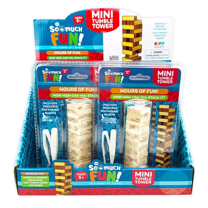 DOOR BUSTER: Mini Tumble Tower Game
