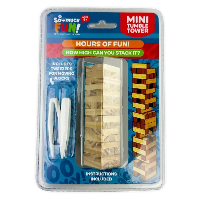 DOOR BUSTER: Mini Tumble Tower Game