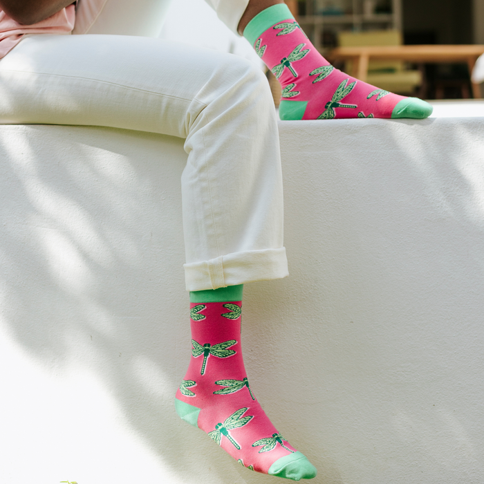 DragonFlies Cotton Socks