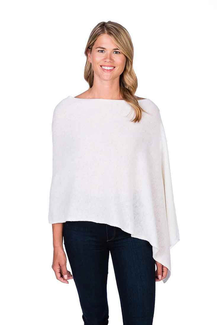 Alashan Cashmere Draped Dress Topper Color: Denim, Periwinkle, Poppy, Candy, Midnight, White, Blue Horizon, Opal, Bloom Pink, Hawaiian, Lavender, Wild Orchid, Cruise Blue, Paradise, Limonata, Heavenly, Frozen, Ballet Pink, Ebony, Sky, Snow, Hibiscus, Cape Cod, Bahama Blue, Lilac, Seashore, Gelato, Beach Pink, Swirl Pink, Ash, Graphite, Bluestone, Cabernet, Blue Ridge, Indigo, Army, Dune, Natural, Cayenne, Crimson, Boysenberry, Portobello, Harbor, Tickled Pink, Lip Gloss, Charcoal, Pebble, Autumn