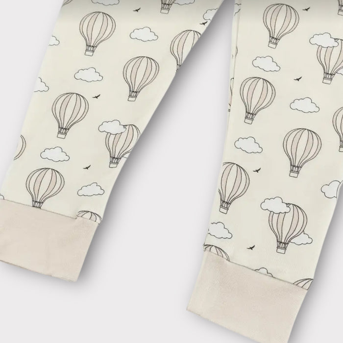 Dreamy Hot Air Balloon Pajama Set – Soft Bamboo Sleepwear for Babies image 2