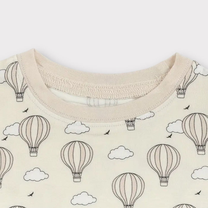 Dreamy Hot Air Balloon Pajama Set – Soft Bamboo Sleepwear for Babies image 5