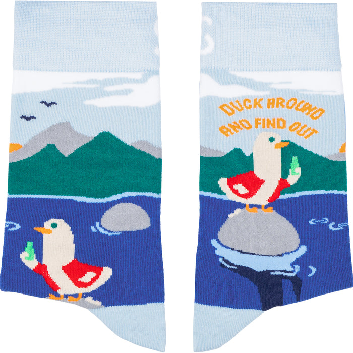 Duck Around Cotton Socks
