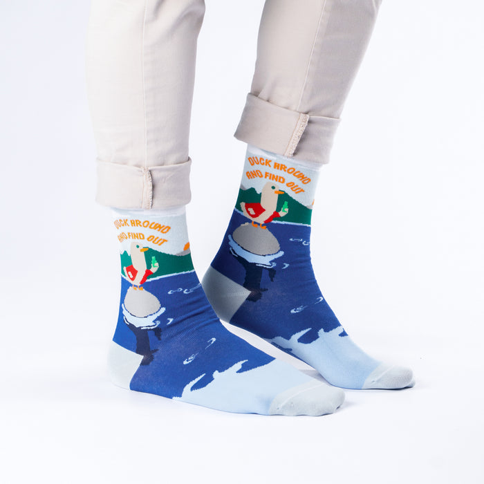 Duck Around Cotton Socks