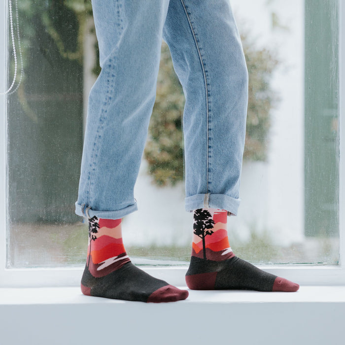 Dusk Cotton Socks