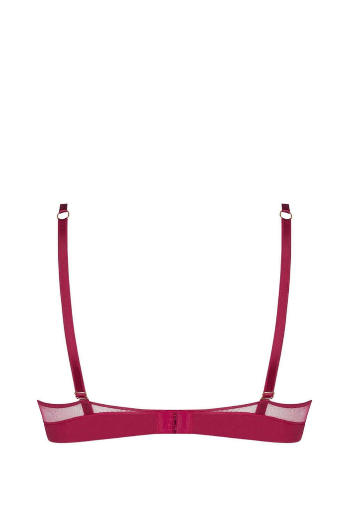 Lise Charmel Eblouissante Icone Triangle Bralette in Rubis