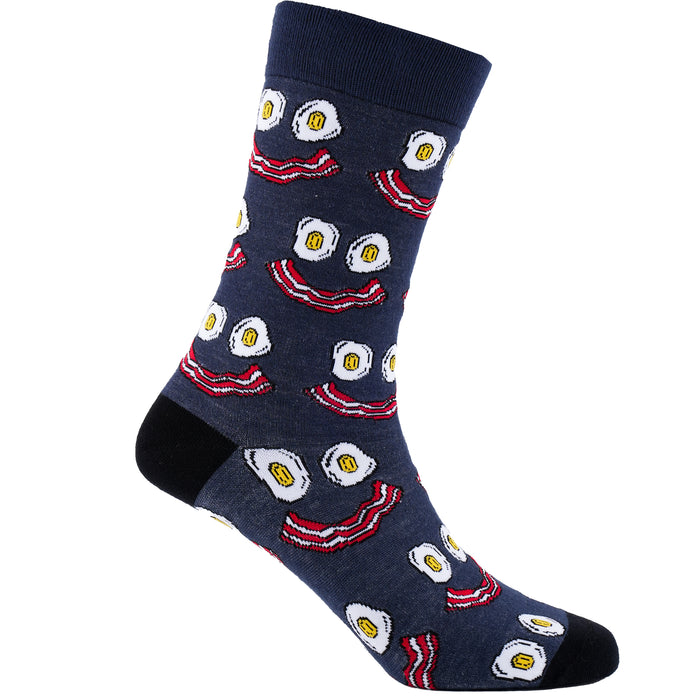 Eggs and Bacon Bamboo Socks