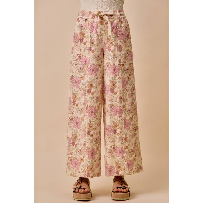 Eleanor Floral Wide Leg Pants