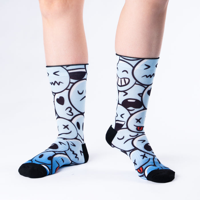 Emojis Unisex Active Socks