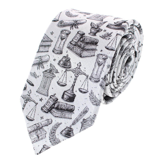 Esquire Law Silk Novelty Necktie