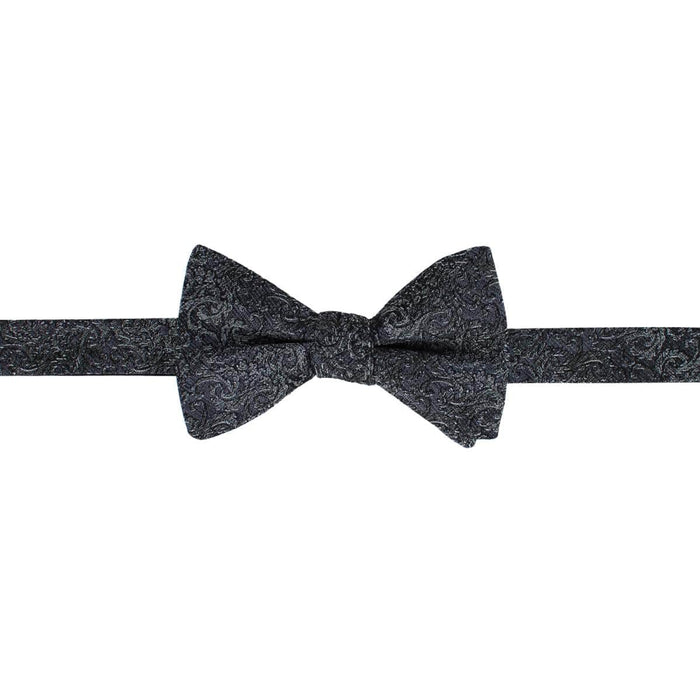 Esteban Scrolling Vines Tone on Tone Patterned Silk Bow Tie
