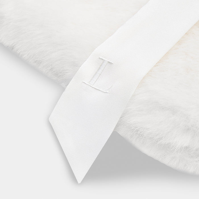 Faux Fur Hot Water Bottle - Ivory