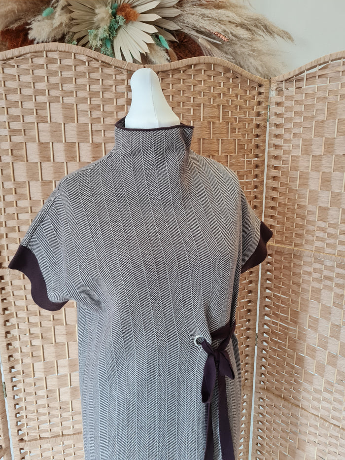 Fenella Brown Jumper Dress 12/14