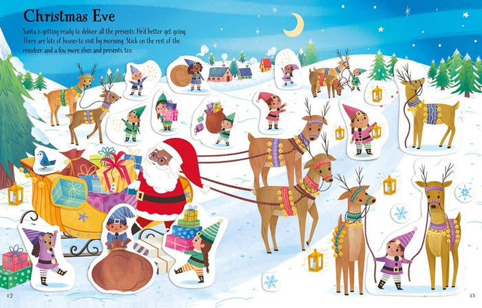 First Sticker Book: Christmas