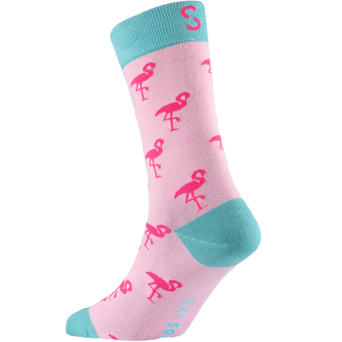 Flamingos Cotton Socks