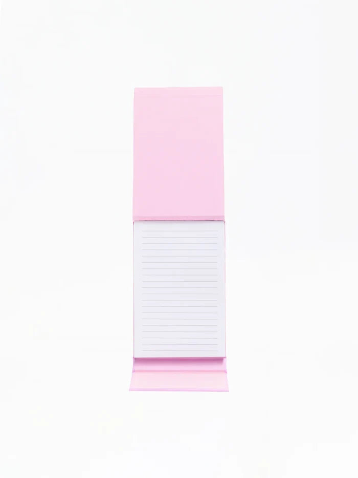 Floral Stitch Flip Notepad