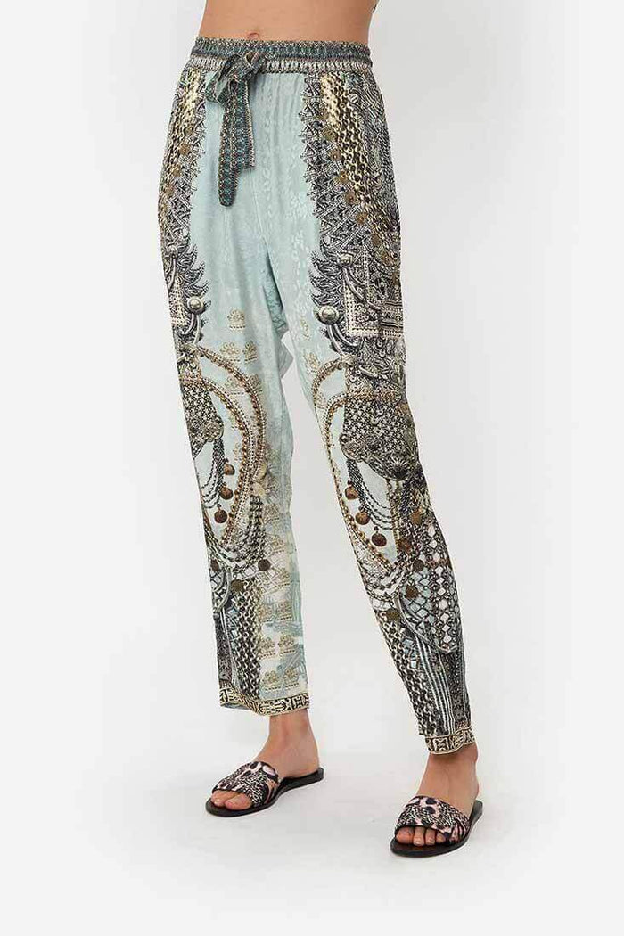 Camilla Free Espiritu Drop Crotch Slim Leg Pant Size: XS, S  at Petticoat Lane  Greenwich, CT