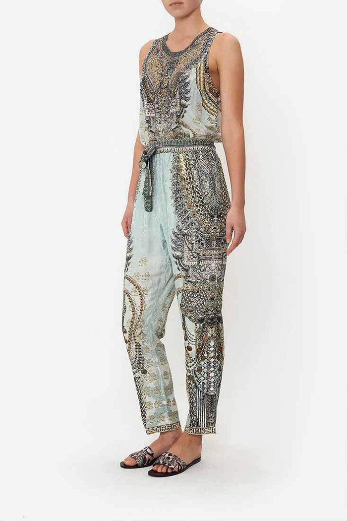 Camilla Free Espiritu Drop Crotch Slim Leg Pant Size: XS, S  at Petticoat Lane  Greenwich, CT