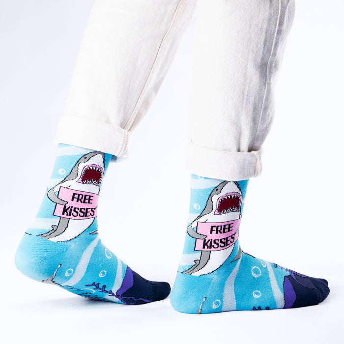 Free Kisses Bamboo Socks