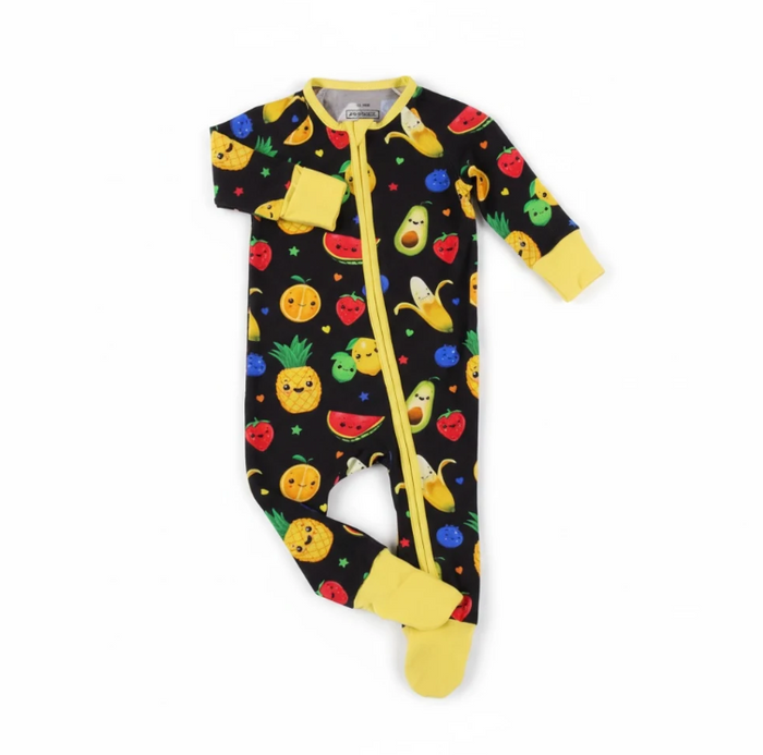 Fruity Bamboo Viscose Zip up Sleeper Unisex image 1