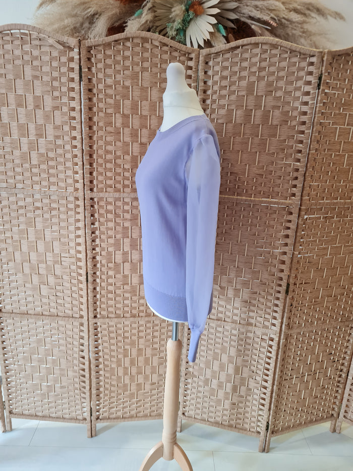 Gallery lilac jumper S NEW RRP £17