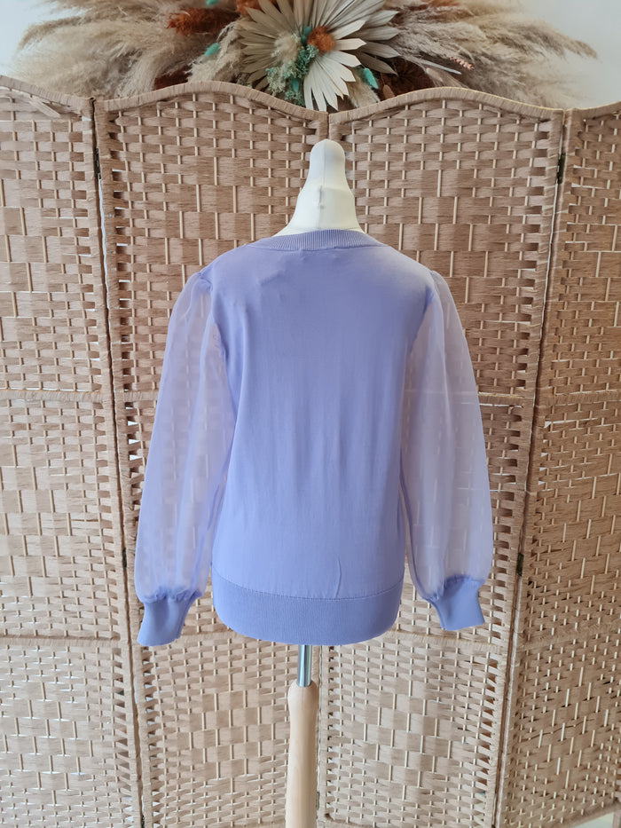 Gallery lilac jumper S NEW RRP £17