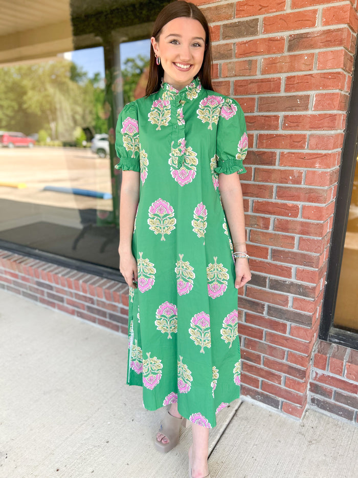 Garden Party Midi Dress