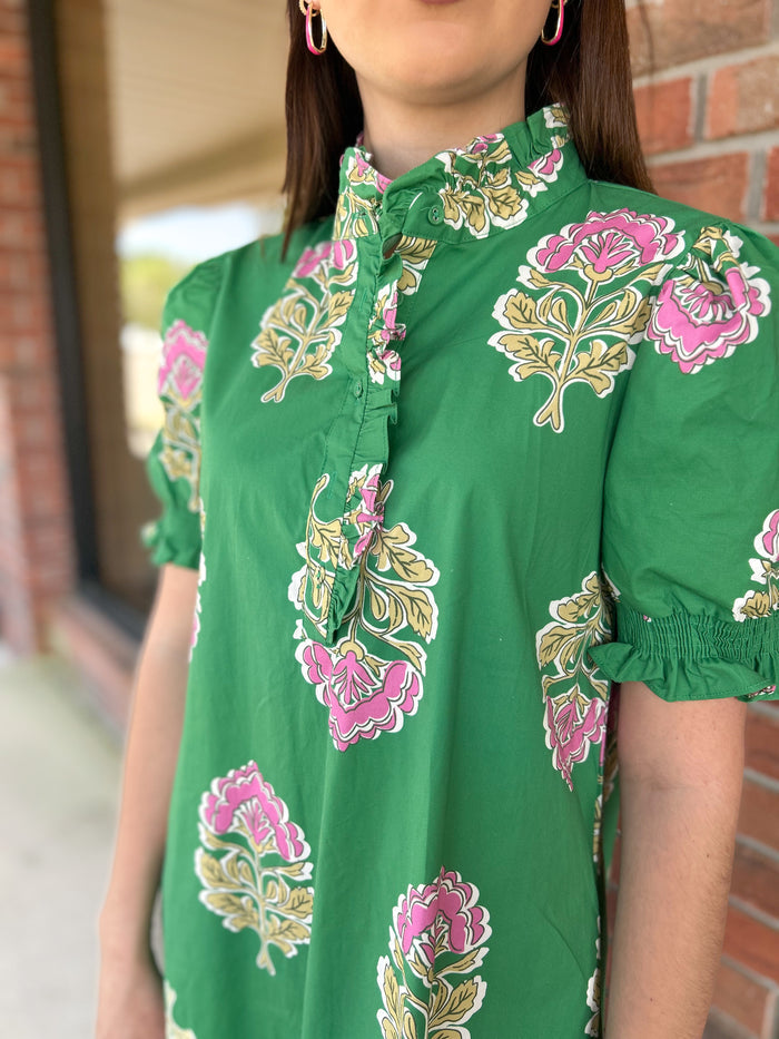 Garden Party Midi Dress
