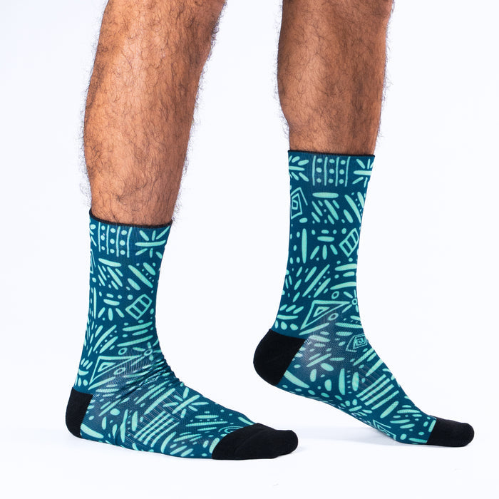 Geo Pattern Unisex Active Socks