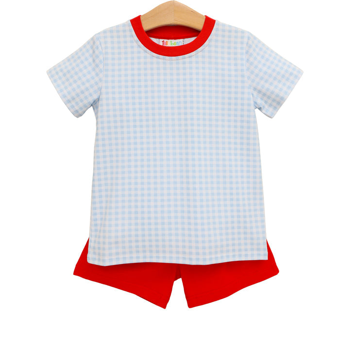 Graham Short Set - Southern Summer Gingham