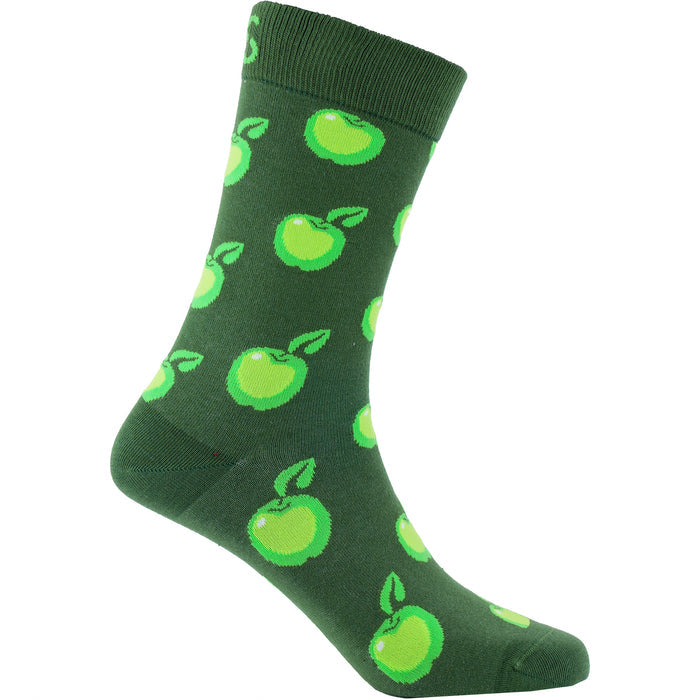 Green Apples Cotton Socks